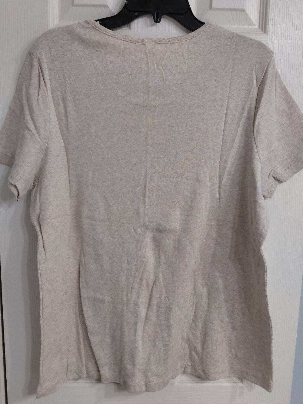 Tan Solid Tee - Picture 2 of 3